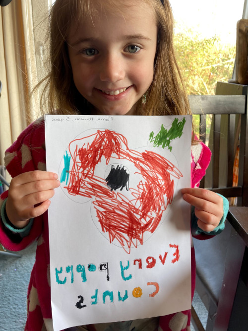 Poppy by Florrie, Aged 5