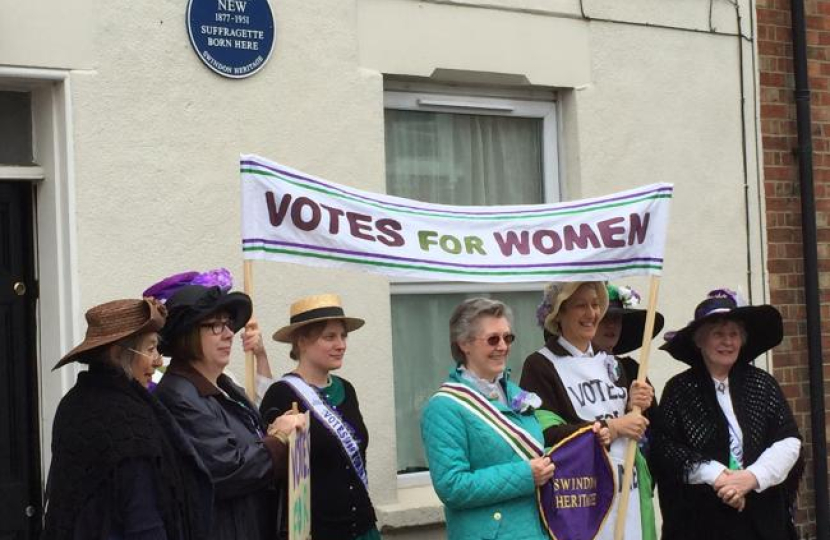 Edith New, Blue Plaque Unveiling