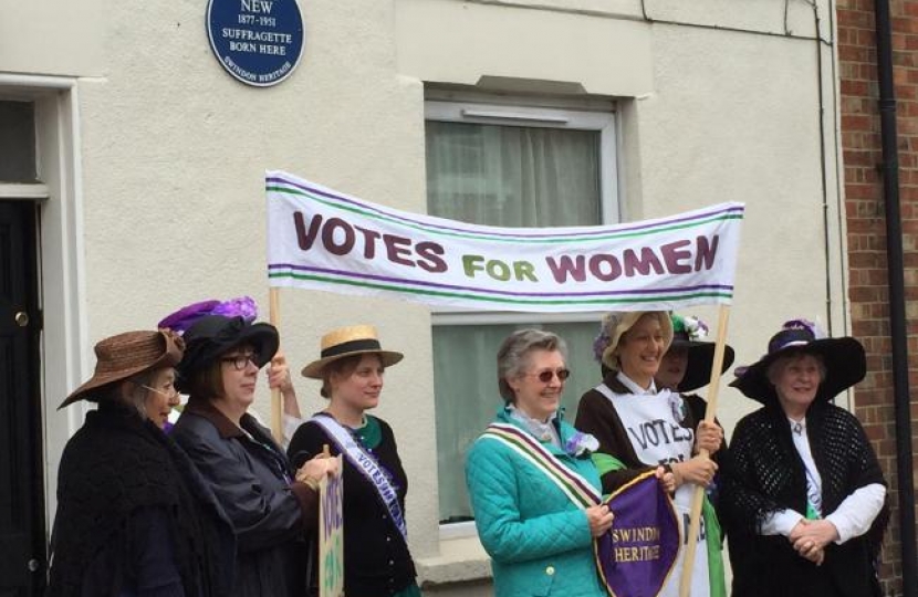 Edith New, Blue Plaque Unveiling