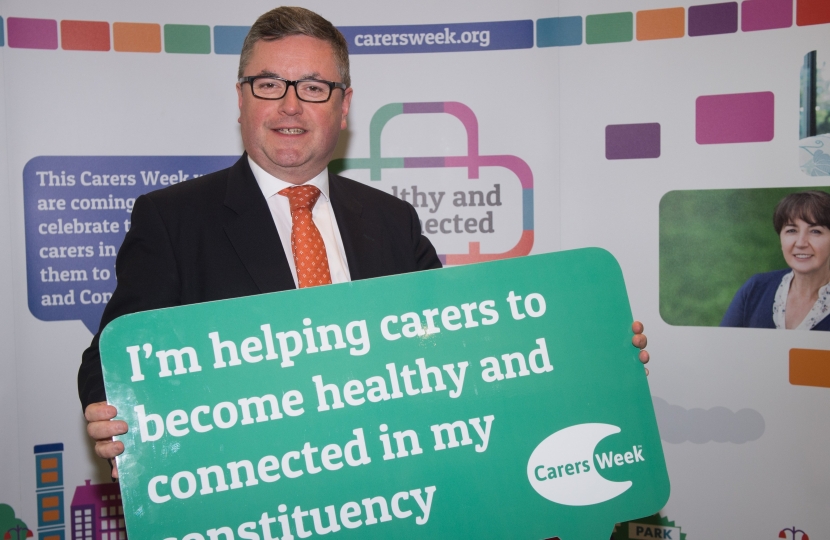 Robert Buckland MP Carers Week 2018