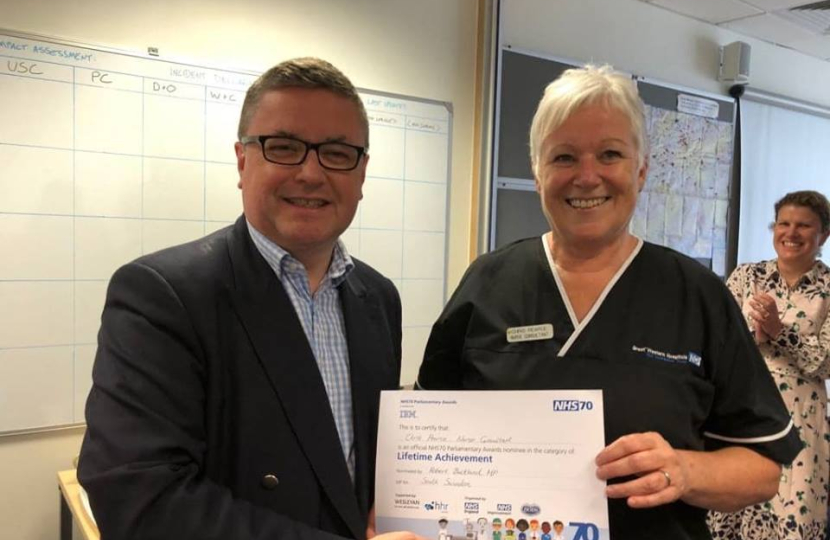 Robert Buckland MP NHS70