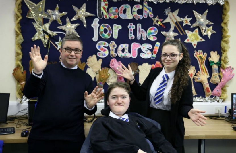 Robert Buckland QC MP Big Hat Caberet - Commonweal School 