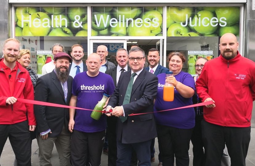 Grand Opening of Threshold's Health and Wellness Juices Shop 
