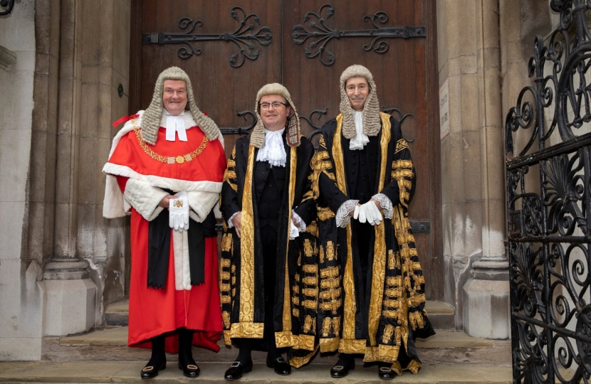 The Rt Hon Robert Buckland QC MP Sworn in as Lord Chancellor