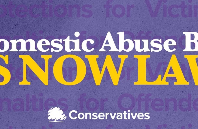 Domestic Abuse Bill Is Now Law
