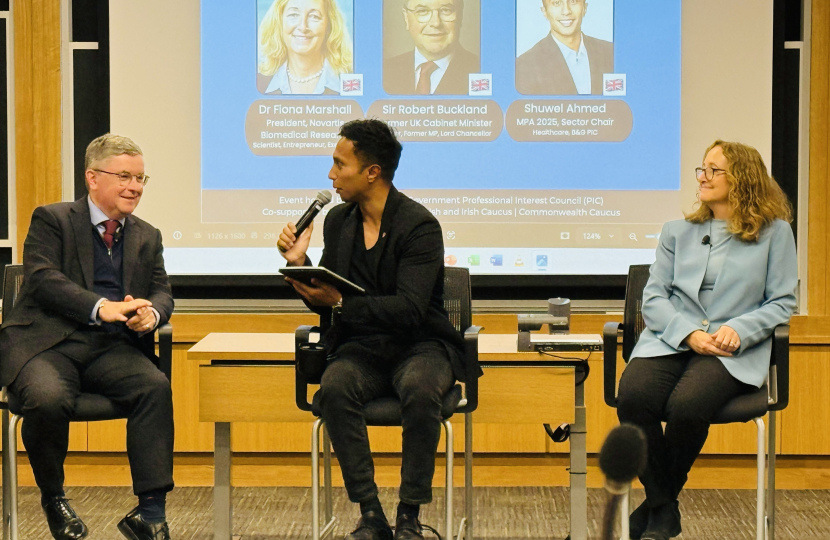 Robert Buckland at Harvard Kennedy School 2025