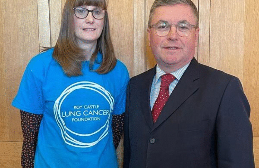 South Swindon MP Sir Robert Buckland adds voice to campaign to close deadly cancer gap