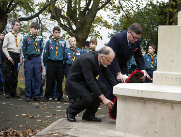 Robert Buckland MP calls for support for First World War Memorial Programme as it arrives in Wiltshire