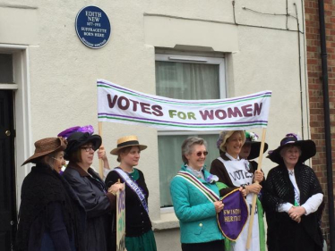 Edith New, Blue Plaque Unveiling