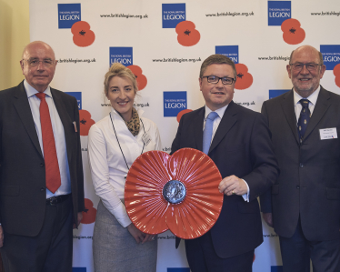 Rober Buckland MP with Alistair Laura and Phil