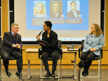 Robert Buckland at Harvard Kennedy School 2025