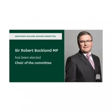 Sir Robert Buckland MP has been elected as the new Chair of the Northern Ireland Affairs Select Committee
